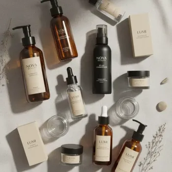 cosmetic label stickers