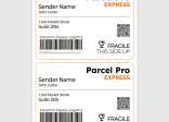 A4 Address Label