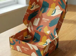 Custom die cut Corrugated Box