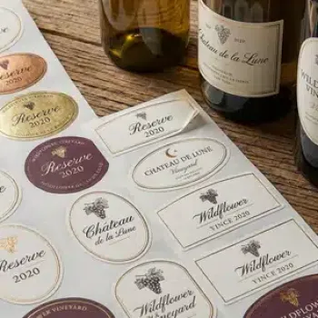 Wine Bottle Stickers