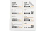 A4 Address Label Sheet