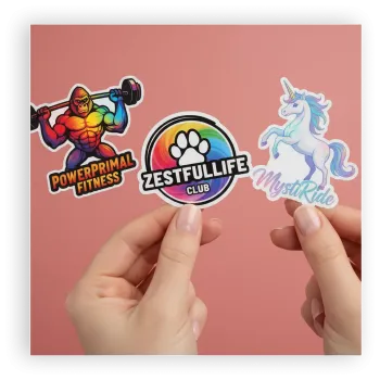 Holographic Custom Die cut Stickers